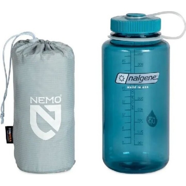 Colchón de aire tipo momia Nemo Tensor Elite Regular Wide - Aluminio/Titanio