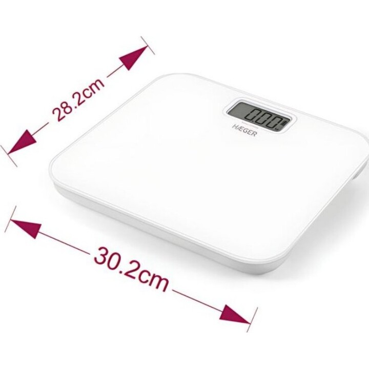 Eco-friendly bathroom scale without batteries