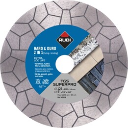 40918 Lâmina de diamante TGS 125 SUPERPRO RUBI