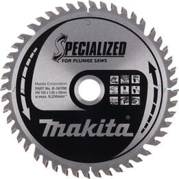 Makita Specialized B-56764 lame de scie circulaire 165 mm 48 dents