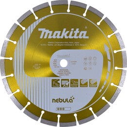 Makita 300mm Diamond Cutting Disc, Nebula, for wet and dry use