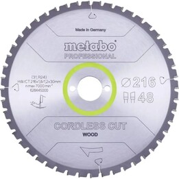 Metabo - Wood saw blade 216x30 mm, 28 teeth 628444000
