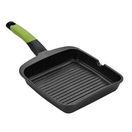 Bra Prior A121457 Grill / Ø28cm / Cast Aluminum / Suitable for Induction