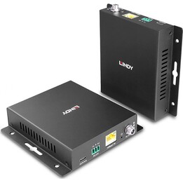 Extensor Lindy 100m Cat.6A Tipo C 4K60 Vídeo y Datos HDBaseT 3.0