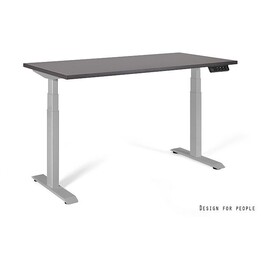Mesa elétrica UNIQUE ACTIVE I 140x70 cm Antracite