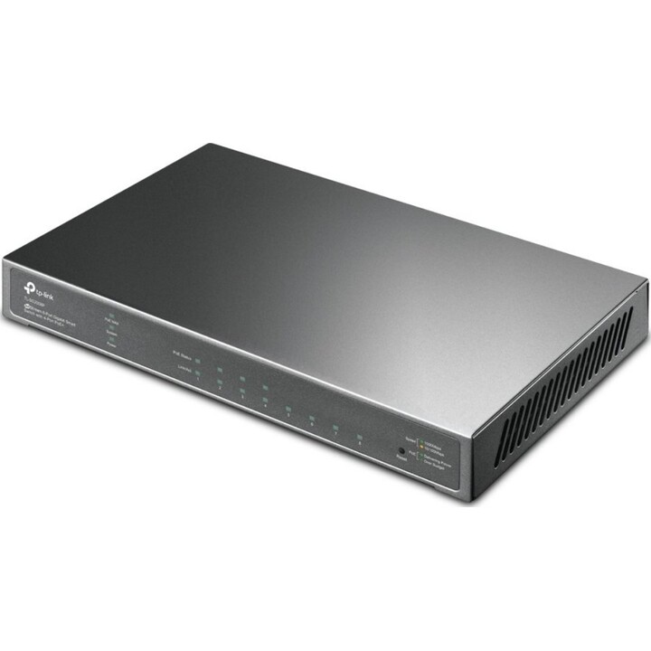 Commutateur intelligent Gigabit TP-Link Omada TL-SG2008P JetStream à 8 ports avec 4 ports PoE+
