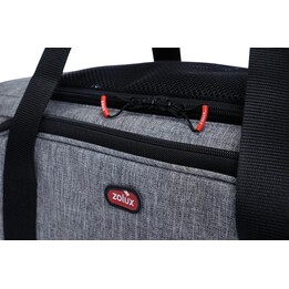 Transporttasche für Hunde und Katzen mit zusätzlichem Stauraum ZOLUX NOMAD M 44 × 28 × 28 cm