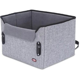 ZOLUX Nomad S gris – asiento para coche para perros – 41×32×28.5 cm