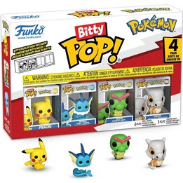 Funko Pop! Games Figurenset Bitty Pop Pokemon Serie 1