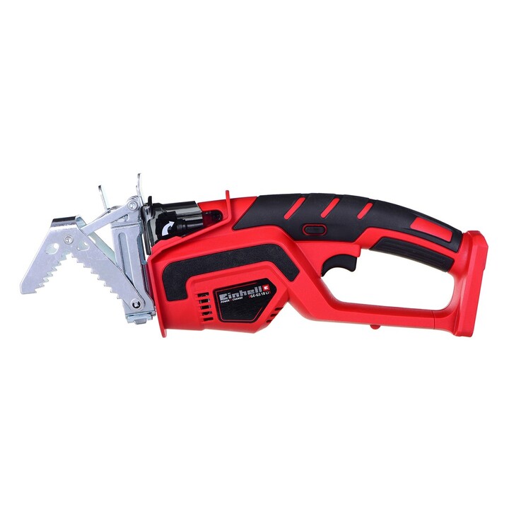 Einhell GE-GS 18 Li - Disponível apenas nas cores preto e vermelho.