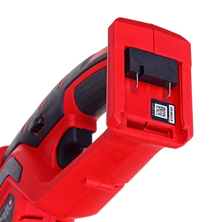 Einhell GE-GS 18 Li - Disponível apenas nas cores preto e vermelho.