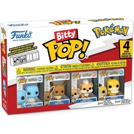 Funko Pop! Games Figurenset Bitty Pop Pokemon Serie 4