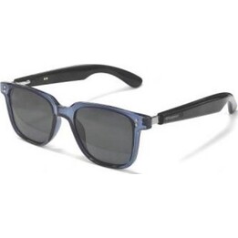 Gafas de sol de estilo urbano con diseño energético, en negro y azul