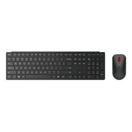 Lenovo 4X31S04810 Keyboard Mouse Included Office RF Wireless + Bluetooth US English Black
