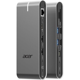 Station d´accueil pour ordinateur portable Acer HP DSCAB 022 et réplicateur de ports USB 3.2 Gen 1 (3.1 Gen 1) Type-C filair