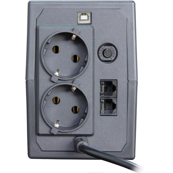 Sistema di alimentazione (UPS) Orvaldi ID600CH interattivo, 0,6 kVA, 360 W