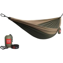 Hamak turystyczny Grand Trunk Double Deluxe Parachute Nylon - olive/khahi