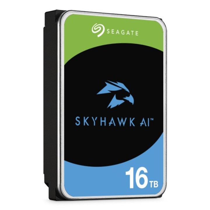 Seagate SkyHawk AI disco duro interno 16 TB 7200 RPM 512 MB 3.5" Serial ATA III