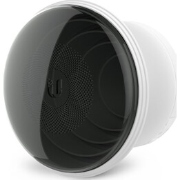 CPE exterior Ubiquiti airMAX IsoStation 5AC de 5 GHz con antena de bocina intercambiable de 45°, color gris metalizado
