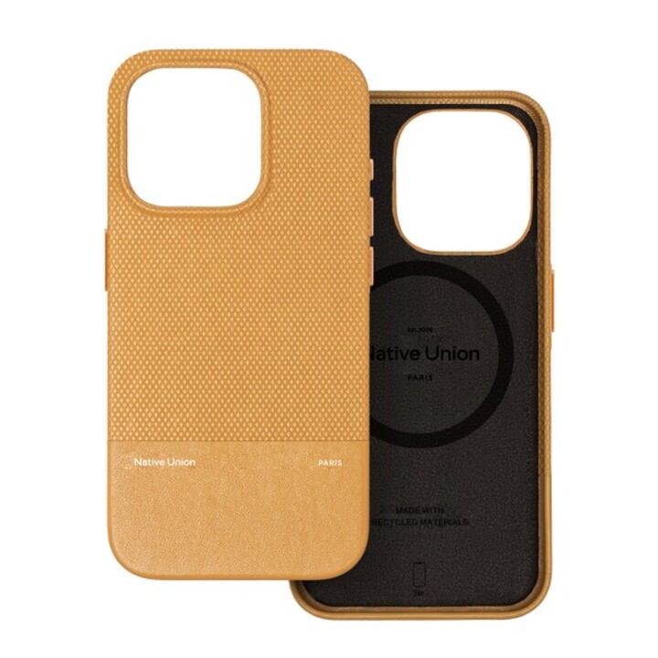 Native Union RECLA-KFT-NP24P funda para teléfono móvil 16 cm (6.3") Ocre