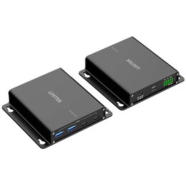 Unitek USB-Verlängerung 5 Gb/s 100 m über Ethernet mit Hub