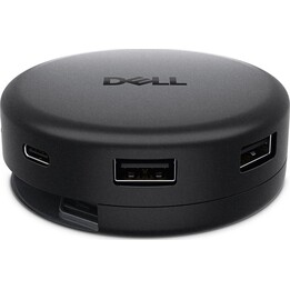 Hub de viagem Dell Pro DA326 7 em 1 com USB-C, 2,5 GbE, HDMI, DisplayPort e alimentação de 100 W