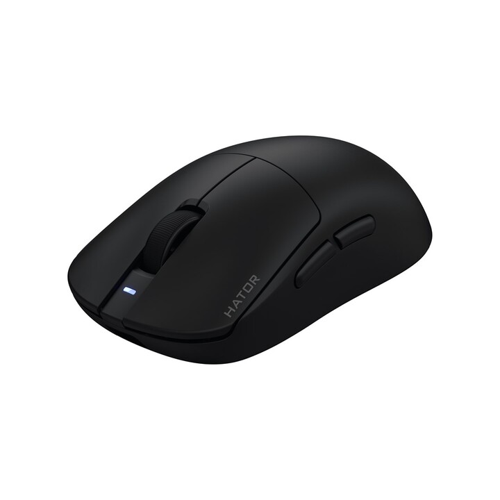 Mouse da gioco wireless HATOR Quasar 3 Ultimate 8K per destrorsi, RF wireless + Bluetooth + USB Type-C, ottico, 30000 DPI
