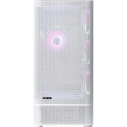 Caixa ATX de torre média Abysm Gaming Danube Sava H500 II Air Branca com 4 ventoinhas ARGB