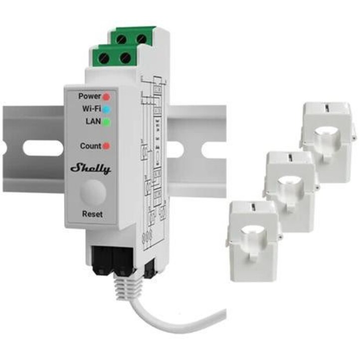 Shelly Pro 3EM 120A V2