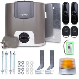 Paquete Comfort Somfy Elixo 3S+ IO para puertas correderas de 600 kg