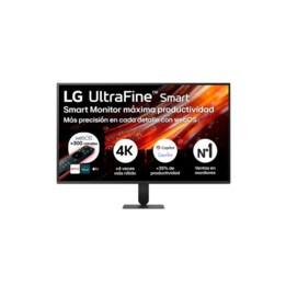 Monitor Lg 31,5", Panel Va, Tasa De Refresco 60hz, Tiempo De Respuesta 5ms (gtg) Resolucion Uhd (3840x2160) Webos26, Hdmi