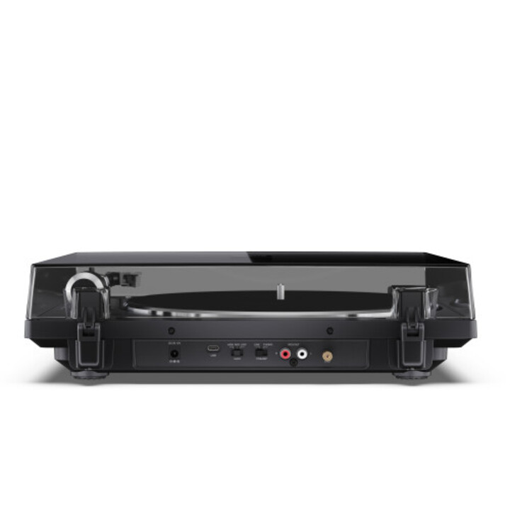 Giradischi Sharp RP-TT100 BT 5.4, USB-C, testina Audio-Technica, automatico, con coperchio antipolvere, nero.