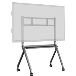 Iiyama Mobile Cart On Wheels, Max. Load 100kg, Suitable For 55~86", Max Vesa 800x600 Color Silver Metalic (md-cart02-s1)