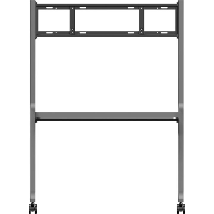 Carrinho móvel Iiyama com rodas, carga máxima de 100 kg, adequado para rodas de 55 a 86 polegadas, padrão VESA 800x600, cor prat