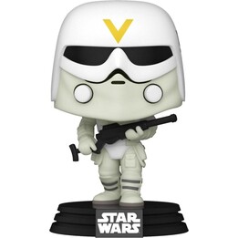 concetto di pop star wars snowtrooper