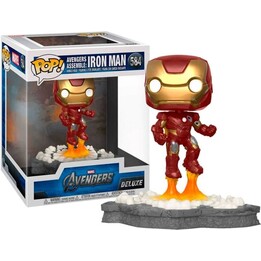 Funko Pop! Deluxe Avengers Assemble Iron Man figurine en vinyle multicolore