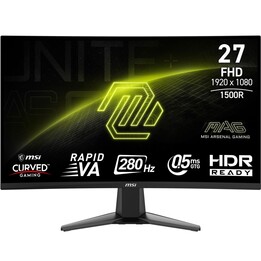 Monitor curvo para jogos MSI MAG 276CXFDE de 69 cm (27")