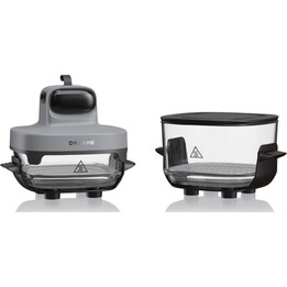 Friggitrice ad aria Dreame Tasti Simple Independent 1500W, nera, trasparente, bianca