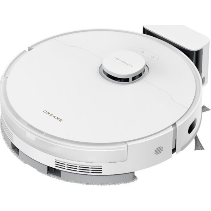 Robot aspirapolvere Dreame D20 bianco. Potenza di aspirazione 13.000 Pa, robot singolo, LDS, spazzola Duobrush anti-groviglio, r