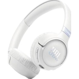 Casque JBL Tune 680 NC sans fil et filaire, arceau, appels/musique, USB Type-C, Bluetooth, blanc
