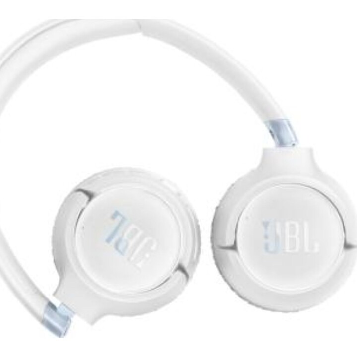 Casque JBL Tune 680 NC sans fil et filaire, arceau, appels/musique, USB Type-C, Bluetooth, blanc