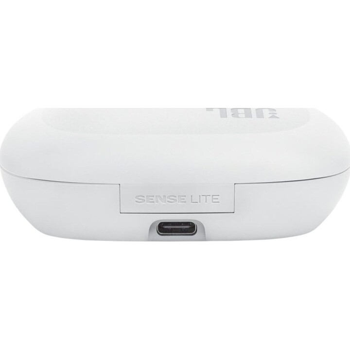 Cuffie wireless Bluetooth JBL Sense Lite con tecnologia OpenSound, microfono, protezione IP54, colore bianco