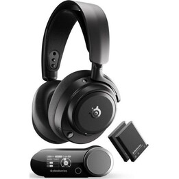 SteelSeries Arctis Nova Pro Omni Wireless 2.4GHz + Bluetooth Headphones with Noise Cancellation - Black