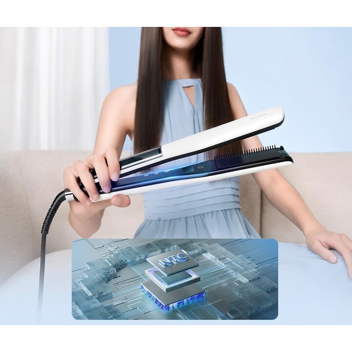 Dreame Plancha Pelo Vapor Steam Straight White