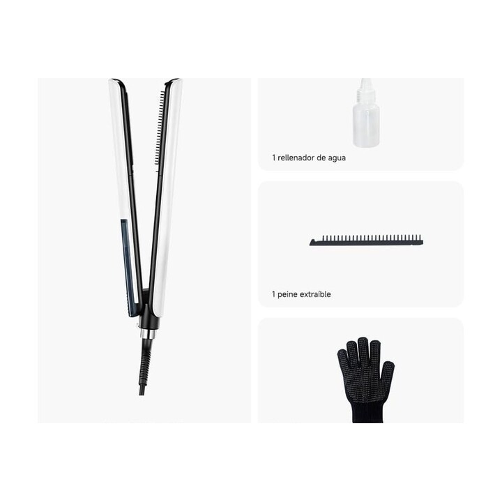 Piastra per capelli Dreame Steam Steam Straight White