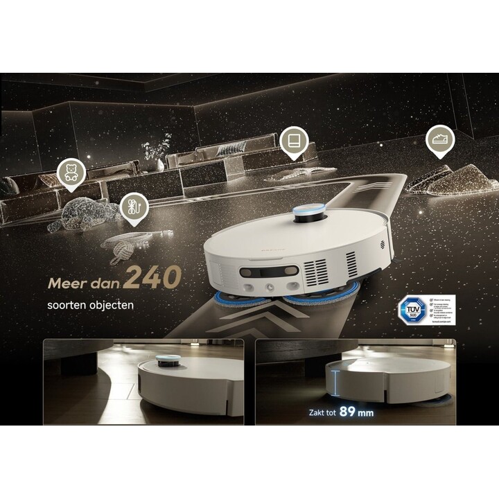 Aspirador de pó robô Dreame Matrix 10 Ultra Branco