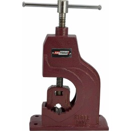 Morsa idraulica da banco per impieghi gravosi AwTools per tubi da 2"/50 mm