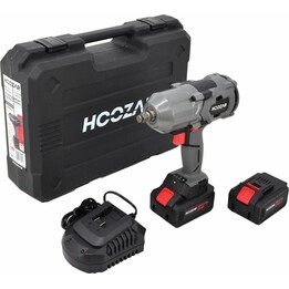 AwTools Avvitatore a impatto da 1/2" 18 V, 2 batterie da 5,0 Ah, 1000 Nm, modello IW30BL-T2