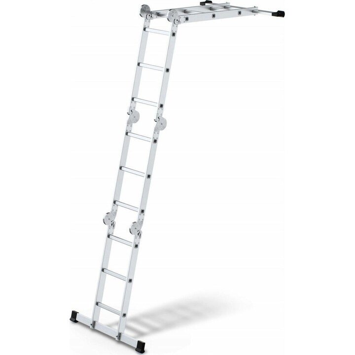 Escada multifuncional de alumínio AwTools 4x3