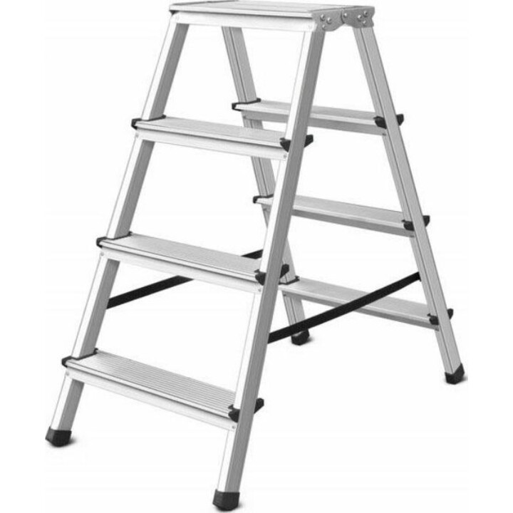 AwTools 4-Step Step Stool, 125 KG